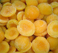 Frozen Yellow Peach Dice